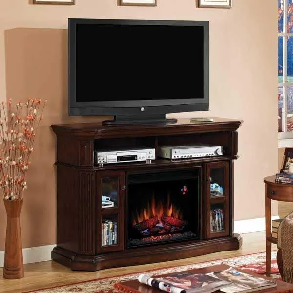 Fireplace Media Cabinet