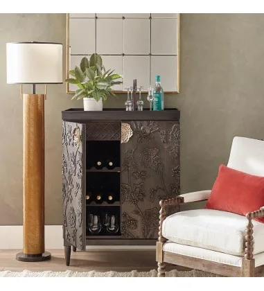 Buy Home Bar Modern Cabinets Online in India from CustomHouzz