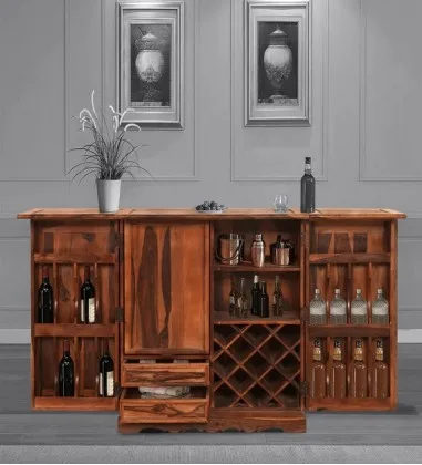 Buy Home Bar Modern Cabinets Online in India from CustomHouzz