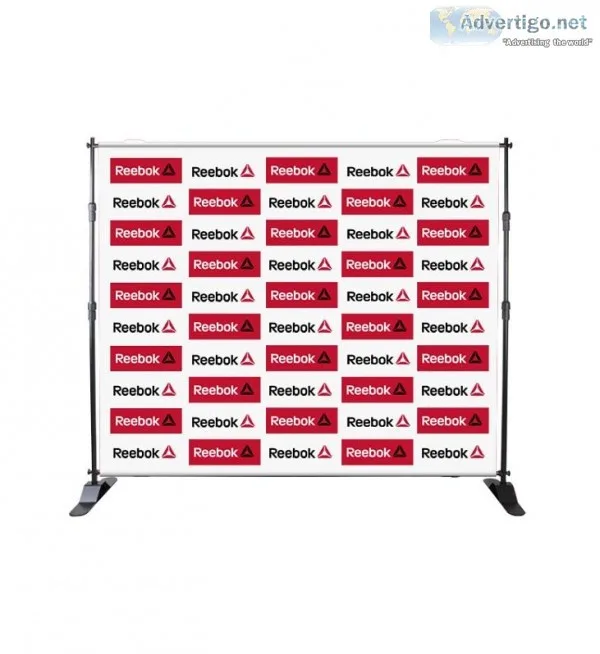 Trade Show Display booths  Step and Repeat Backdrop