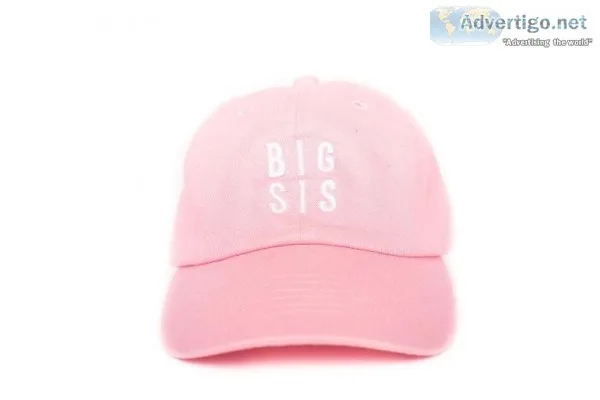 Light Pink Big Sis Hat