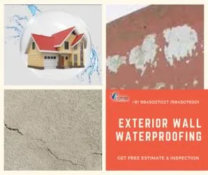 Exterior wall waterproofing contractors