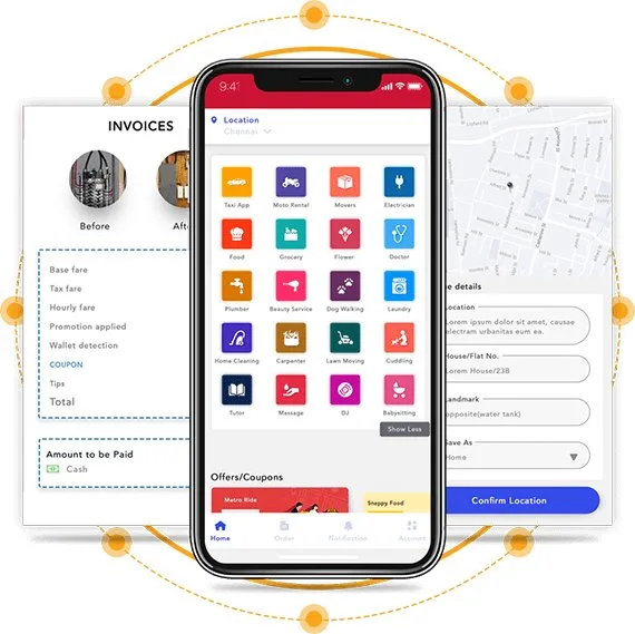 Uber for x on-demand service app