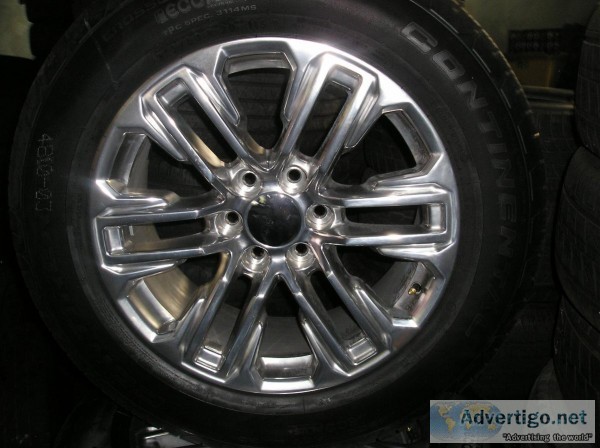 4 20 inch chevy wheels and tires