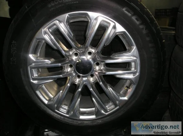 4 20 inch chevy wheels and tires