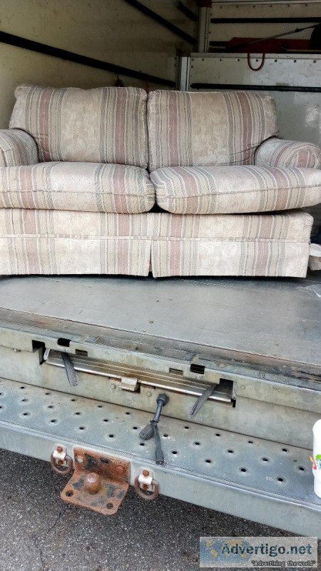 Old loveseat solid
