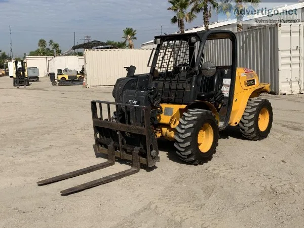 2014 JCB 520-40 ROUGH TERRAIN REACH FORKLIFT 131903214