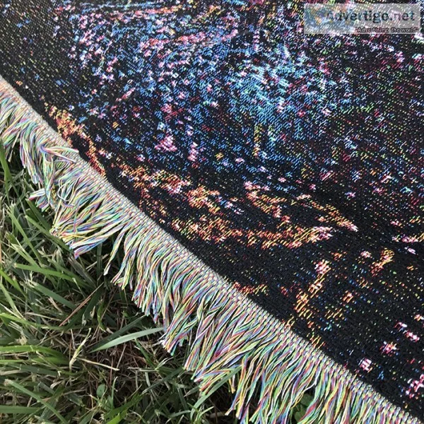 Animal throw blankets