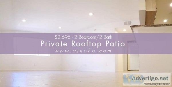Large 2 Bed2 Bath &ndash Beautiful - Private Rooftop Patio