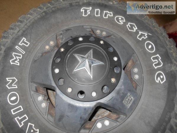 1999-2004 F350 DUALLY CUSTOM WHEELS