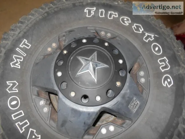 1999-2004 F350 DUALLY CUSTOM WHEELS