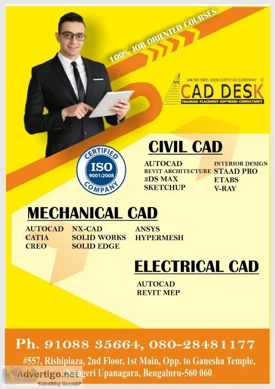 caddesk kengeri offering autocad course