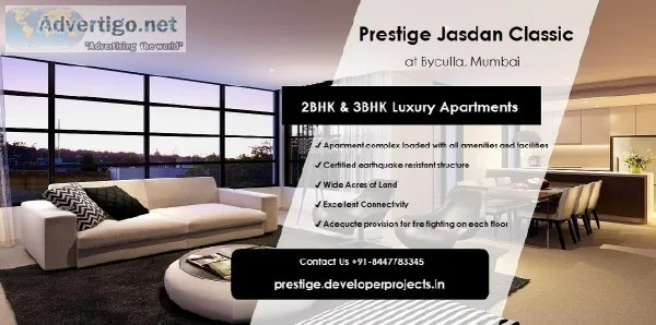 Prestige Jasdan Classic - A LANDSCAPED GARDEN - At Byculla Mumba