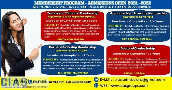 2021 - 22 ADMISSION STARTS FOR TECHNICAL COURSES DIPLOMA BTECH M