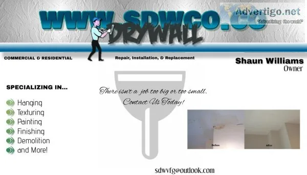 Drywall Finishing&zwj &zwj