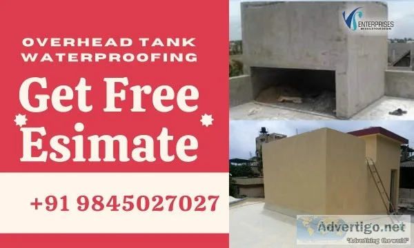 Overhead Water Tank Waterproofing