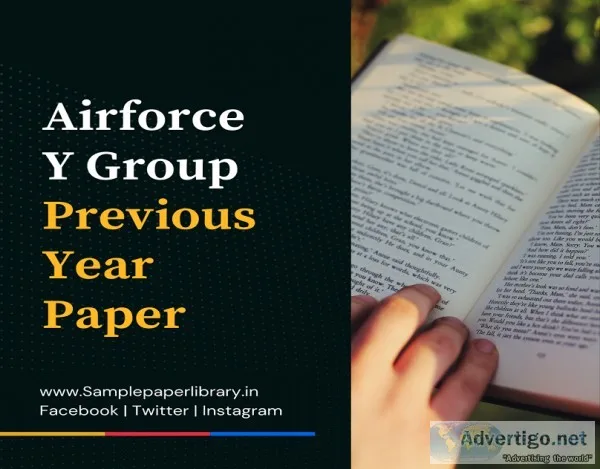 indiaWhy Prepare with the Air Force Group Y Question  Papers