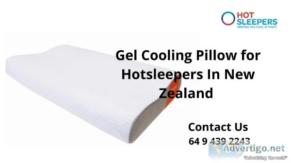 Gel Cooling Pillow for Hotsleepers In New Zealand