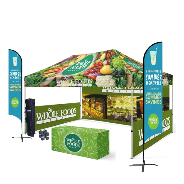 Design Your Own Branded 10x10 Canopy Tent with Graphics
