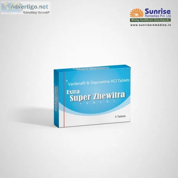 Extra super zhewitra | pharmaceutical company - sunrise remedies