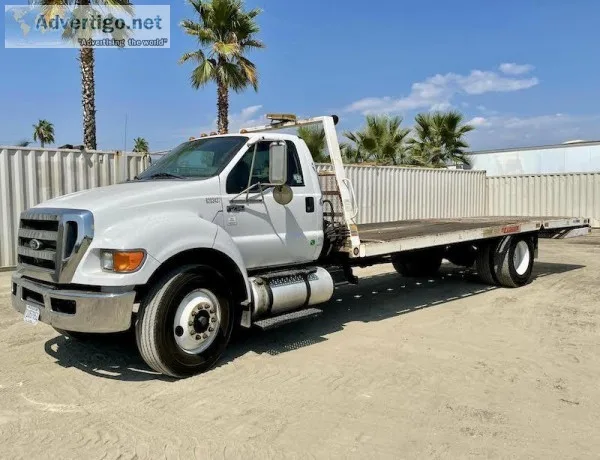 2012 FORD F750 EQUIPMENT CARRIER TRUCK 131909214