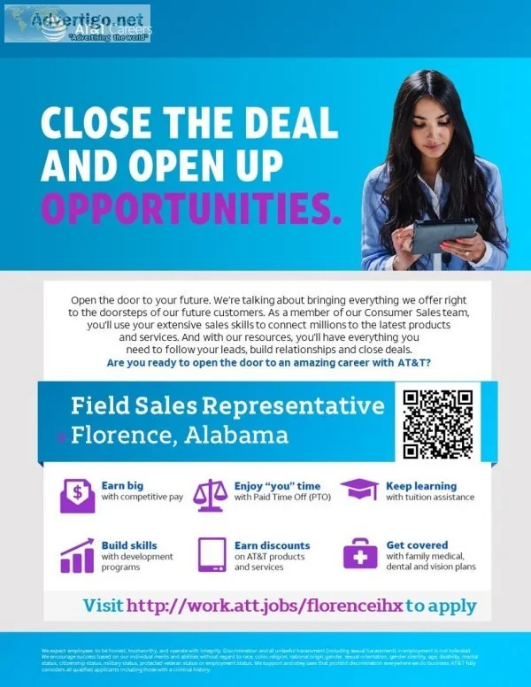 Field Sales Representative - Florence AL