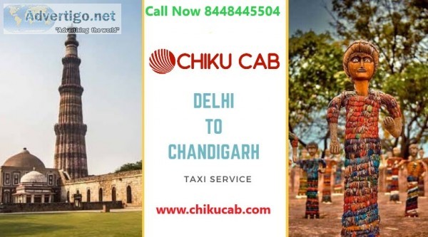 Book a Cab Delhi to Chandigarh at affordable Price