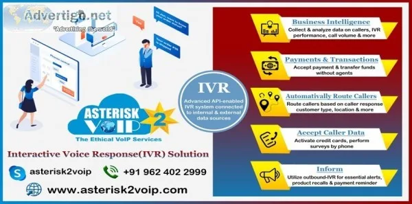 Best interactive voice response(ivr)services provide by asterisk