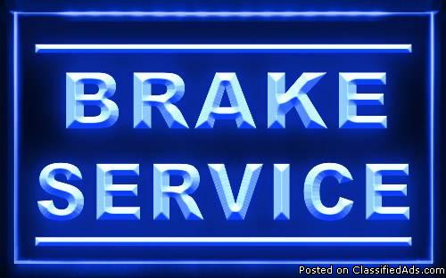 Brake Pads Installed In Shop 40.00 Labor  Your Pads  Why Pay Mor