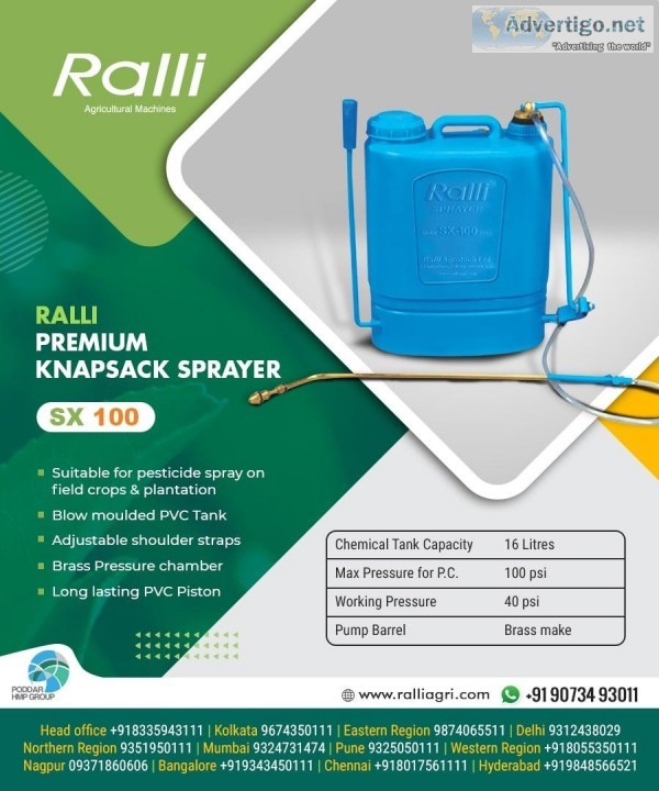 Ralli Agricultural Machines - SX 100