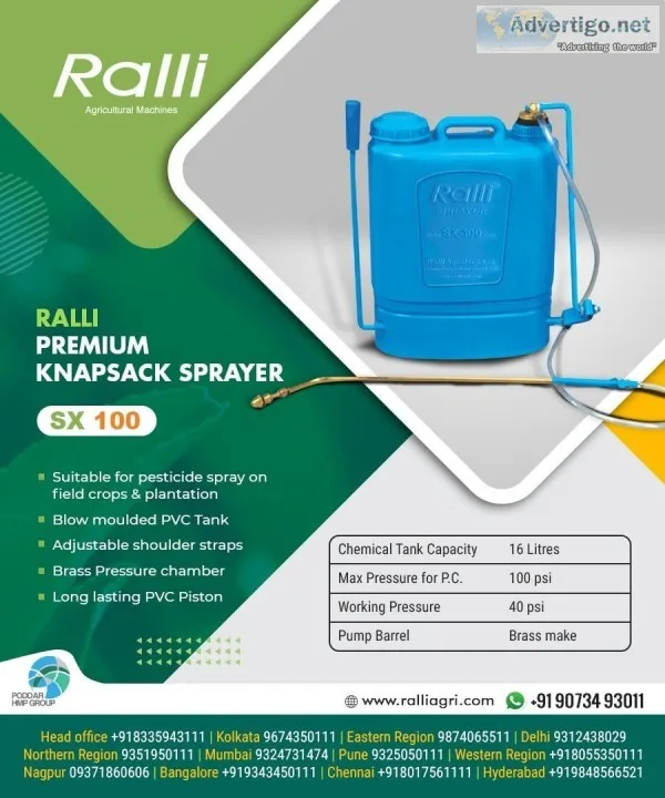 Ralli Agricultural Machines - SX 100