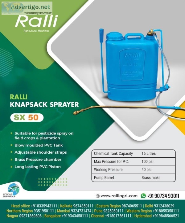 Ralli Agricultural Machines - SX 50