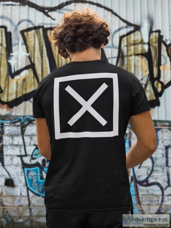 Badfit black t-shirt for men