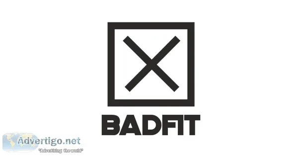 Badfit black t-shirt for men