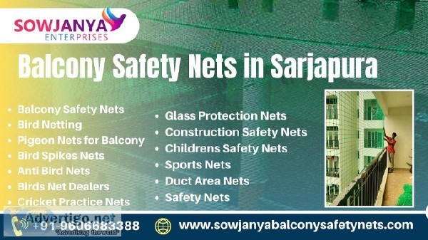 Balcony Safety Nets in Sarjapura