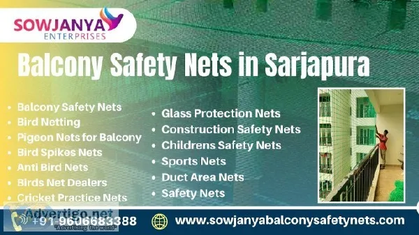 Balcony Safety Nets in Sarjapura