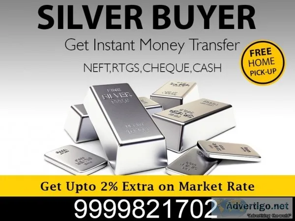 Offers You The Highest Rate For Cash For Silver