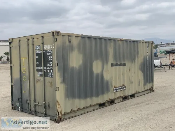 20  CARGO CONTAINER WTOOL BOXES 304101214
