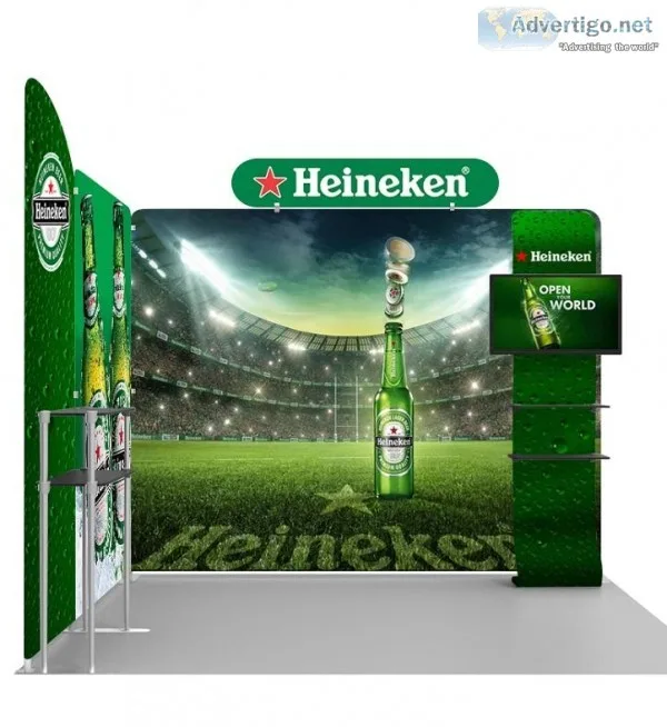 Exhibit Pop up booth - Best Tradeshow Displays