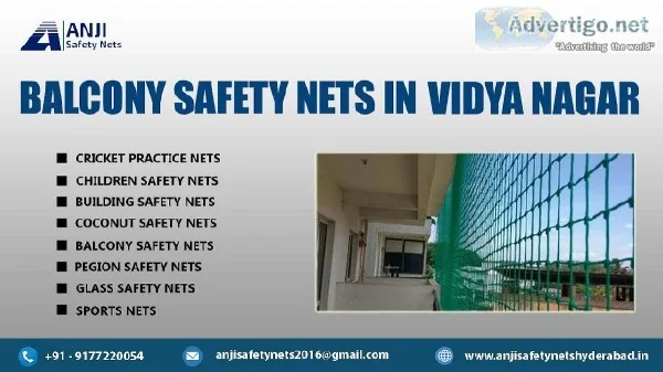 Balcony Safety Nets In Vidya Nagar