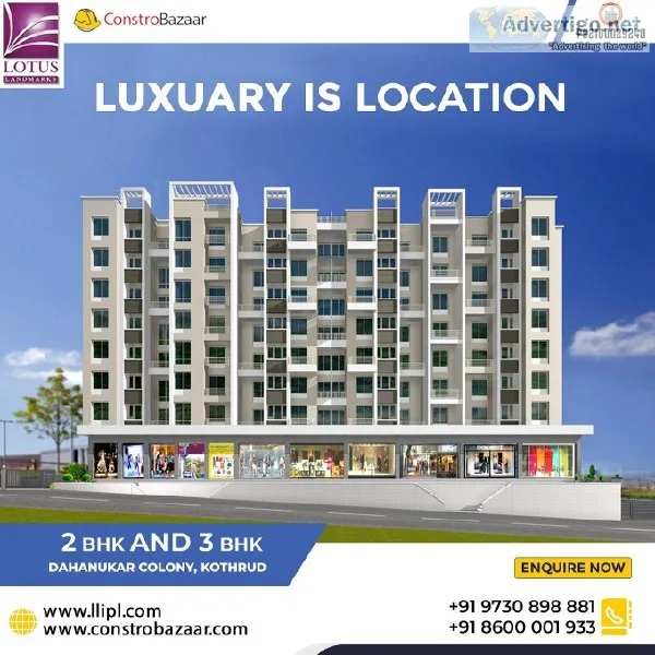 1bhk 2bhk and 3bhk flats Bhor Pune  Wildberry - Lotus Landmarks
