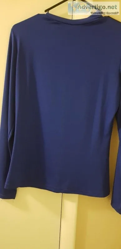 Blouse Long Sleeve XLroyal blue