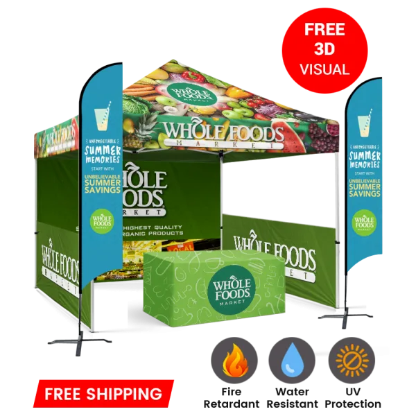 Shop Custom Tent - Free Next Day Turnaround