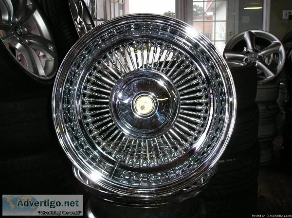 4 15 inch MCLEAN WIRE wheels  atlanta (with shipping available