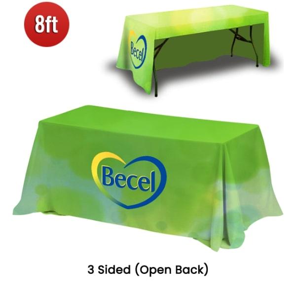 Trade show table covers with logo  Starline Tents