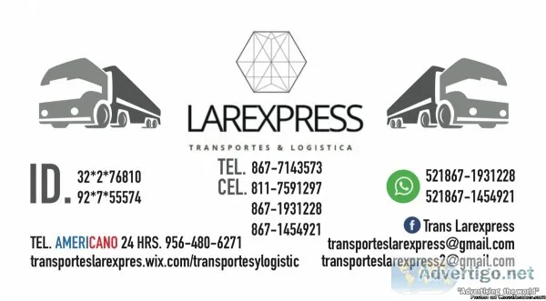 MUDANZAS Y MENAJES CONTAMOS CON SERVICIO DE IMPORTACION