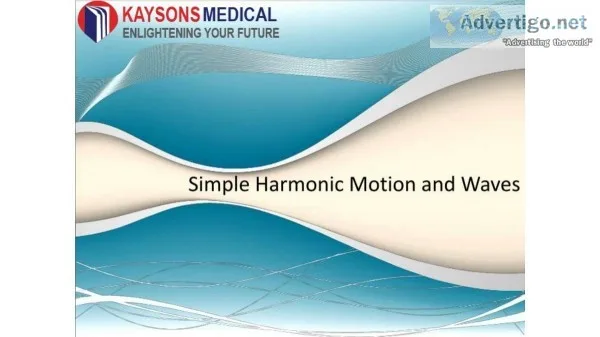 NEET S.H.M and Waves notes