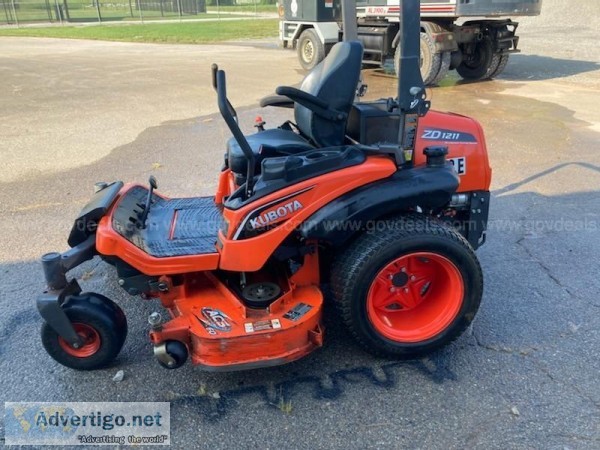 2016 Kubota Zero Turn MowerDiesel