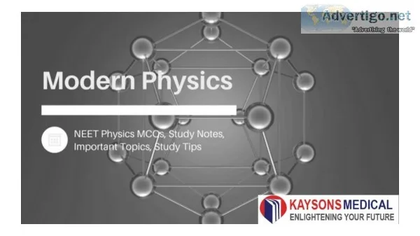 NEET Modern Physics syllabus