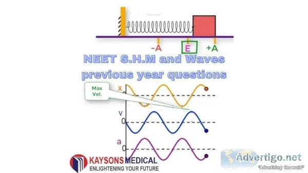 NEET S.H.M and Waves previous year questions